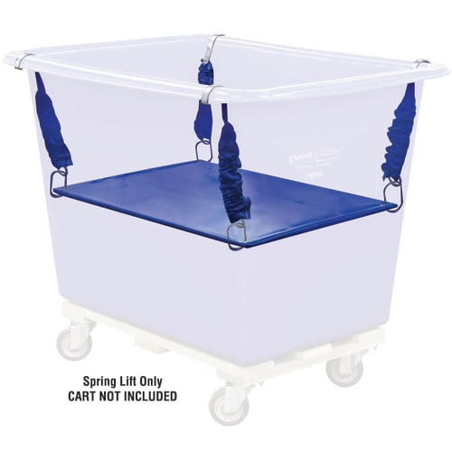 Royal Basket Spring Platform Lift to Fit 12 Bushel Poly Trucks (PSN), Blue